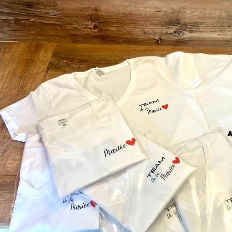 T-shirt en Coton Personnalisé
